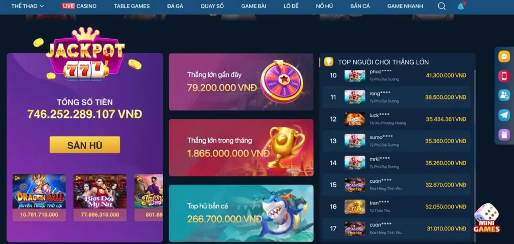 Hoàn trả s888vi hàng tuần